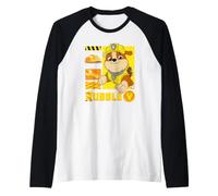 Paw Patrol Rubble Action Icon Manche Raglan