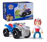 Paw Patrol, Ryder's ATV Jouet véhicule avec figurine d'action de collection, jouets pour enfants à l'esprit durable pour garçons et filles à partir de 3 ans