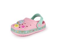 Paw Patrol Sabots | Chaussures Enfant à Enfiler avec Breloques Chiot Roses | Sandales Skye Everest pour l'intérieur et l'extérieur avec Bride Ajustable | Produit dérivé de la série télévisée