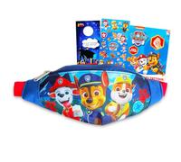 Paw Patrol Sac banane pour enfants - Ensemble avec sac banane avec Chase, Marshall, Rubble Plus, autocollants, tatouages, plus | Sac banane Paw Patrol pour garçons, multicolore, Paw Patrol Waist Bag