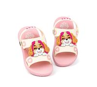 Paw Patrol Sandals Filles | Enfants tout-petits Skye The Helicopter Rescue Pup Character Sliders avec sangle de soutien | Chaussures d’été roses