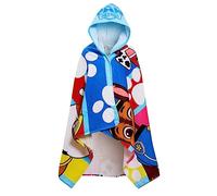 Paw Patrol Serviette à Capuche 100% Coton Poncho Skye Chase Serviette de Plage pour Enfants Serviette de Bain pour garçons Serviette de Bain pour Filles Serviette de Bain Princesse Enveloppement
