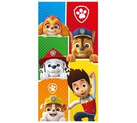 PAW Patrol Serviette 'Ryder & Friends' jaune / vert / orange / rouge, Taille Taille unique