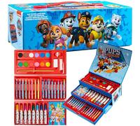 Paw Patrol Set de Coloriage Pat Patrouille - Coffret Peinture et Coloriage Enfant (Multi)