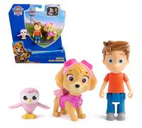 Paw Patrol Skye & Alex Porter Lot de Figurines avec Figurine Lil Hootie, Jouets pour Enfants pour garçons et Filles à partir de 3 Ans