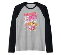 Paw Patrol Skye Christmas is The Best Manche Raglan