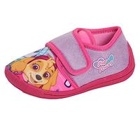 PAW PATROL Skye Everest Chaussons antidérapants pour fille Fixation facile, Rose lilas., 25 EU