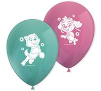 Procos Ballons en latex imprimés Paw Patrol Skye & Everest – Lot de 8