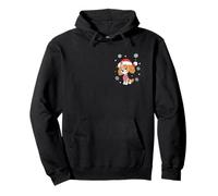 Paw Patrol Skye Left Chest Christmas Hat and Candy Cane Sweat à Capuche