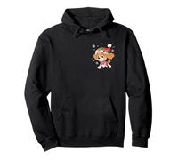 Paw Patrol Skye Left Chest Christmas Hat Snowflake Sweat à Capuche