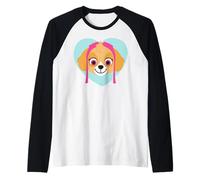 Paw Patrol Skye Rescue Hero Adventure Bay Love Cœur Classique Manche Raglan