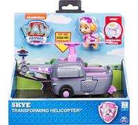 Paw Patrol Skye's Hélicoptère transformant avec turbines à Ouverture Rabattable, à partir de 3 Ans