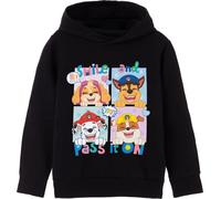 Paw Patrol - "Smile And Pass It On" Sweat à capuche pour fille NS7898 (128) (Noir)