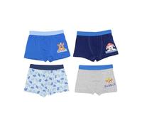 Paw Patrol Spiderman Lot de 2 boxers pour garçon - Sous-vêtements avec motifs Pat' Patrouille - 98-128 cm, Bleu - Lot de 4, 110-116