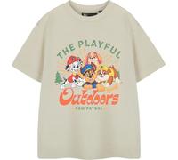 Paw Patrol - T-shirt garçon manches courtes "Playful Outdoors" NS8548 (104) (Avoine)