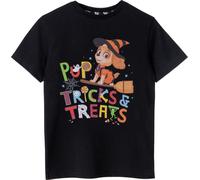 Paw Patrol - T-shirt pour fille "Trick & Treats" NS7781 (116) (Noir)