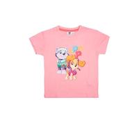 Paw Patrol T-Shirt pour Filles Skye & Everest - Friends Enfants Haut Manches Courtes Rose (DE/NL/SE/PL, Numérique, 98, 104, Regular, Rose)