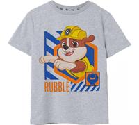 Paw Patrol - T-shirt pour garçon NS7735 (116) (Gris chiné)