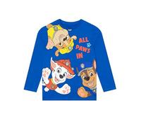 Paw Patrol T-Shirt pour garçon | T-Shirt à Manches Longues pour garçons | Hauts à Manches Longues pour garçons| Vetement Garcon Bleu 4-5 Ans