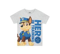 Paw Patrol T-Shirt pour garçon | T-Shirt pour garçon | Haut pour Enfants Chase pour garçons | Gris 7-8 Ans