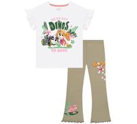Paw Patrol Tee Shirt Fille Et Leggings Evasés Skye, Multicolore 3-4 ans