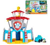 Paw Patrol: The Dino Movie, Dino Rescue HQ, Coffret Transformable avec Figurine Rex Exclusive, Voiture et Dinosaure mystère, Jouets pour Enfants d'âge préscolaire, à partir de 3 Ans