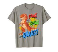 Paw Patrol: The Dino Movie Paws Claws and Roars T-Shirt