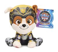 Paw Patrol Gund - Animal en Peluche The Mighty Movie Rubble, Jouet en Peluche pour Enfants de 1 an et Plus, 15,24 cm