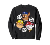 Paw Patrol Trio de Chiots avec Bulles de réflexion Sweatshirt
