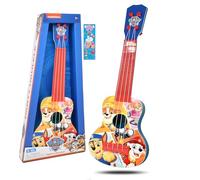 Paw Patrol Ukulélé Jouet pour Enfants à 4 Cordes pour Les Tout-Petits - Guitare de fête - Instrument de Musique - Mini Guitare pour Enfants débutants