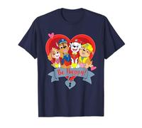 Paw Patrol Valentine's Day Be Happy Heart Group T-Shirt