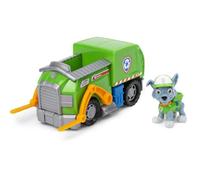 PAW PATROL - Véhicule 15 cm avec figurine Rocky - Mini véhicule pour enfant