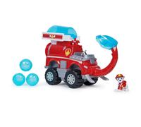 Paw Patrol - Pat Patrouille Mission Jungle - Véhicule Deluxe Marcus | 1 Camion Éléphant Jungle Pups - 1 Figurine Marcus Amovible - Projectiles - Voiture Enfant - Pat Patrouille Jouet - Dès 3 Ans