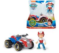 PAW Patrol - Pat Patrouille - Véhicule Figurine Ryder - Voiture Figurine À Collectionner - Pat Patrouille Jouet - Plastique Recyclé - Voiture Enfant - Jouet Enfant 3 Ans Et +