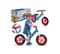 sarcia.eu Paw Patrol Vélo sans pédales, léger, en métal, réglable, avec Roues en EVA sans Entretien 11” (Paw Patrol Bleu)