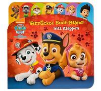 PAW Patrol - Verrückte Such-Bilder mit Klappen - Pappbilderbuch mit 20 Klappen und Register - Wimmelbuch für Kinder ab 18 Monaten