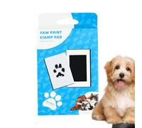 PAW Print Ink Pads - Kit de pression nasale pour chien | Clean Touch Baby Footprinting Kit d'impression pour empreintes de main - Coussin d'encre pour chien - Kit de pression nasale pour chats ou