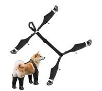 Paw Protection Boots - Dog Rain Boots with Elastic Suspenders, Non-Slip Waterproof Shoes for Puppies Adult Dogs, Outdoor Footwear for Walking Hiking Traveling Adventures