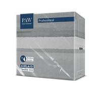 PAW Serviette de Table Papier - Airlaid (40 x 40 cm) I Couleurs De La Terre, Gris I Décoration Anniversair, Mariage, Bapteme Garcon et Fille I Structure en Tissu I Color: Fluid grey