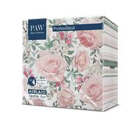 PAW Serviette de Table Papier - Airlaid (40 x 40 cm) I Fleurs, Roses I Décoration Anniversair, Mariage, Bapteme Garcon et Fille I Structure en Tissu I Color: Gorgeous Roses