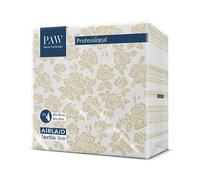 PAW Serviette de Table Papier - Airlaid (40 x 40 cm) I Ornement Classique, Or, Roses I Décoration Anniversair, Mariage, Bapteme Garcon et Fille I Structure en Tissu I Color: Subtle Roses (gold)