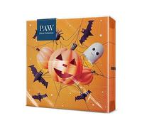 PAW - Serviette en Papier Halloween (33 x 33 cm) | Lot de 20 | Papier 3 Plis | Serviette Halloween Table - Automne, Halloween, Fantôme, Citrouille | Motif: Funny Halloween