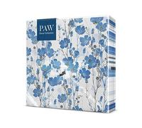 Serviette Papier 3 Plis (33 x 33 cm) I Lot de 20 I Serviette de Table Papier Idéal pour Anniversaires, Journées Portes Ouvertes, Garden Parties (Flax Plants)