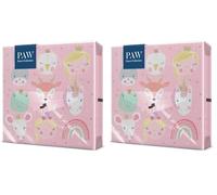 PAW - Serviette Papier 3 Plis (33 x 33 cm) I Lot de 40 I Décoration de Table, Animaux, Princesse. Créées pour les Petits. des Serviettes Parfaites pour les Anniversaires (Magical Friends)