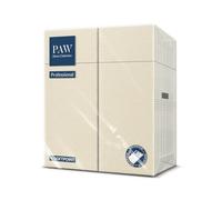 PAW - Serviettes à Couverts en Softpoint (32 x 38 cm, 1/8 poche à couverts) | 50 pièces | Idéales pour les Pubs, Hôtels ou Cafés | Pochettes à Serviettes pour Couverts |Champagne