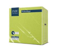 PAW - Serviettes Airlaid (40 x 40 cm) I 50 pièces I Unicolore I Semblable à du tissu I Élégante décoration de table I HoReCa I Pour les occasions comme mariages, les fêtes I Color: Lime Green