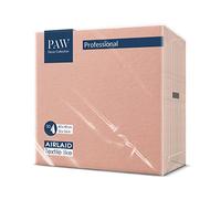 PAW - Serviettes Airlaid (40 x 40 cm) I 50 pièces I Unicolore I Semblable à du tissu I Élégante décoration de table I HoReCa I Pour les occasions comme mariages, les fêtes I Color: Pink