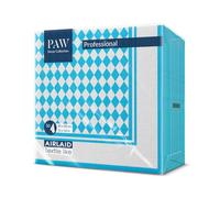 PAW - Serviettes en Airlaid - Aspect tissu (40 x 40 cm) I 50 pièces I Serviettes Bleu Bavarois | Décoration de Table Idéale pour Les Fêtes I Couleur: Bavaria