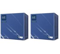 PAW - Serviettes Soft Point (38 x 38 cm) | 50 Serviettes Gastronomiques | Douces et Résistantes | Idéales pour un usage Quotidien, les Bars et les Cafés | Bleu marine (Lot de 2)