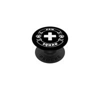 Paw Squad Équipe du Cabinet De Médecine Vétérinaire PopSockets PopGrip Adhésif